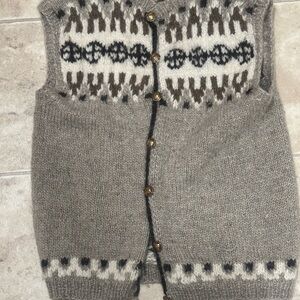 Icelandic sweater vest